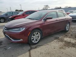 Chrysler salvage cars for sale: 2015 Chrysler 200 Limited