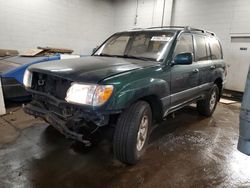 Salvage cars for sale at New Britain, CT auction: 1998 Toyota Land Cruiser