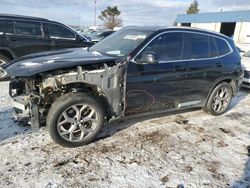 Salvage cars for sale at Woodhaven, MI auction: 2022 BMW X3 XDRIVE30I