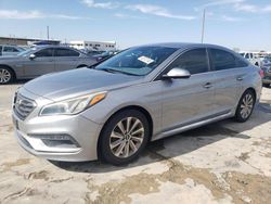 Salvage cars for sale at Grand Prairie, TX auction: 2015 Hyundai Sonata Sport