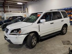 Honda Pilot salvage cars for sale: 2004 Honda Pilot EXL