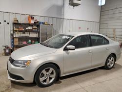 Volkswagen salvage cars for sale: 2011 Volkswagen Jetta TDI