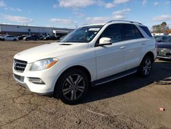 Mercedes-Benz salvage cars for sale: 2013 Mercedes-Benz ML 350 Bluetec