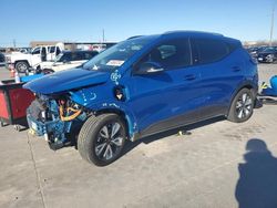 Salvage cars for sale at Grand Prairie, TX auction: 2022 Chevrolet Bolt EUV LT