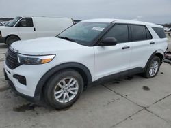 Salvage cars for sale at Grand Prairie, TX auction: 2021 Ford Explorer