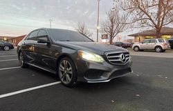 Mercedes-Benz salvage cars for sale: 2016 Mercedes-Benz E 350