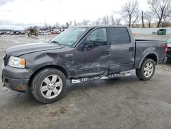 Salvage trucks for sale at Bridgeton, MO auction: 2007 Ford F150 Supercrew