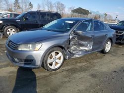 Volkswagen salvage cars for sale: 2013 Volkswagen Passat SE