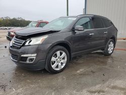 Chevrolet salvage cars for sale: 2017 Chevrolet Traverse LT