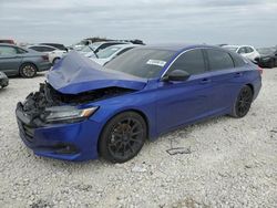 Salvage cars for sale at Temple, TX auction: 2021 Honda Accord Sport SE