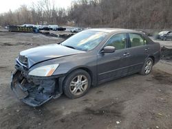 Salvage cars for sale at Marlboro, NY auction: 2006 Honda Accord EX