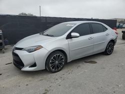 Toyota Vehiculos salvage en venta: 2017 Toyota Corolla L