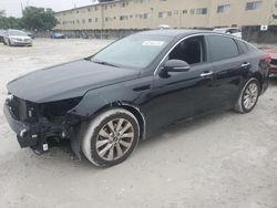 Salvage cars for sale at Opa Locka, FL auction: 2016 KIA Optima LX