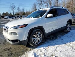 Jeep Vehiculos salvage en venta: 2014 Jeep Cherokee Limited