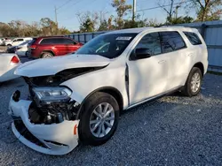 Salvage cars for sale at Riverview, FL auction: 2023 Dodge Durango SXT