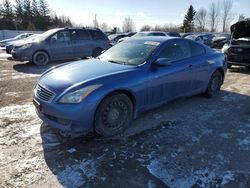 Infiniti salvage cars for sale: 2010 Infiniti G37