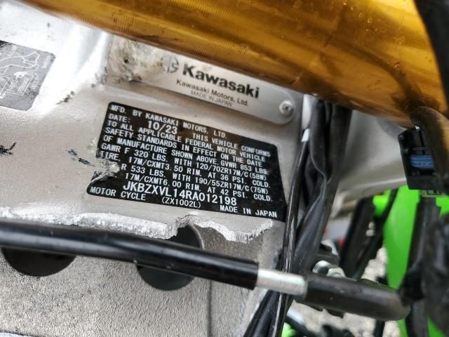 2024 Kawasaki ZX1002 L