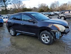 Salvage cars for sale at Seaford, DE auction: 2013 Nissan Rogue S