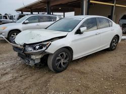 Honda salvage cars for sale: 2016 Honda Accord LX