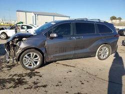 Toyota salvage cars for sale: 2021 Toyota Sienna Limited