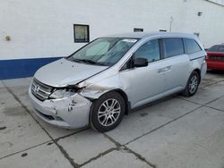 Salvage cars for sale at auction: 2013 Honda Odyssey EX