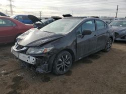 Salvage cars for sale at Elgin, IL auction: 2014 Honda Civic EX