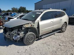 Salvage cars for sale at Apopka, FL auction: 2017 Chevrolet Traverse LT