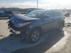 Toyota Vehiculos salvage en venta: 2015 Toyota Highlander XLE