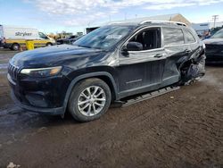 Salvage cars for sale at Brighton, CO auction: 2019 Jeep Cherokee Latitude