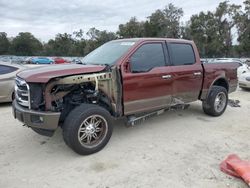 Ford salvage cars for sale: 2016 Ford F150 Supercrew