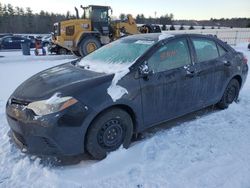 Salvage cars for sale at Windham, ME auction: 2014 Toyota Corolla L