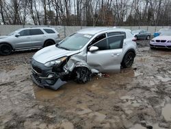 Salvage cars for sale at Chalfont, PA auction: 2021 KIA Sportage S