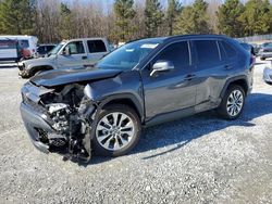 Salvage cars for sale at Gainesville, GA auction: 2021 Toyota Rav4 XLE Premium