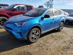 Salvage cars for sale at American Canyon, CA auction: 2018 Toyota Rav4 LE