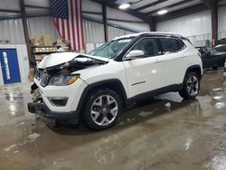 Salvage cars for sale at West Mifflin, PA auction: 2017 Jeep Compass Limited