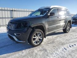 Salvage cars for sale at Fredericksburg, VA auction: 2016 Jeep Grand Cherokee Summit