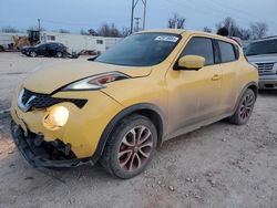 Salvage cars for sale at Oklahoma City, OK auction: 2016 Nissan Juke S