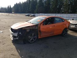 Salvage cars for sale from Copart Arlington, WA: 2014 Dodge Dart GT