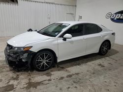 Salvage cars for sale at Tulsa, OK auction: 2024 Toyota Camry SE Night Shade