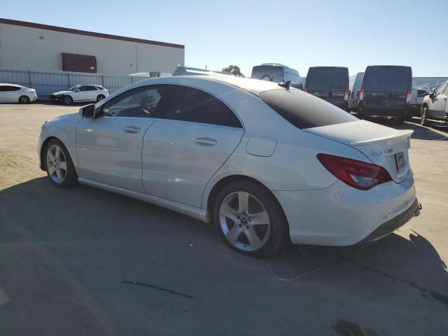 2018 Mercedes-Benz CLA 250