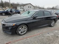 Salvage cars for sale at York Haven, PA auction: 2018 Honda Accord LX