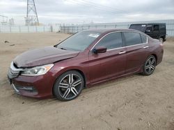 Honda salvage cars for sale: 2017 Honda Accord Sport