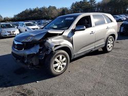 Salvage cars for sale at Exeter, RI auction: 2011 KIA Sorento Base