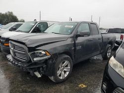 Salvage cars for sale at Jacksonville, FL auction: 2016 Dodge RAM 1500 Sport