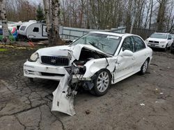 Carros salvage a la venta en subasta: 2005 Hyundai Sonata GLS