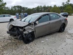 Salvage cars for sale at Houston, TX auction: 2018 Toyota Corolla L