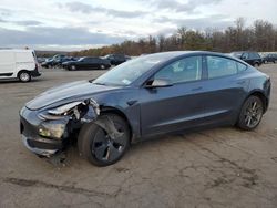 Salvage cars for sale at Brookhaven, NY auction: 2022 Tesla Model 3