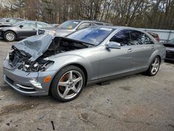 Salvage cars for sale at Austell, GA auction: 2011 Mercedes-Benz S 550