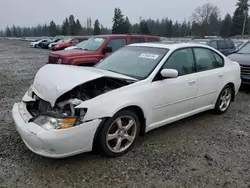 Salvage cars for sale at Graham, WA auction: 2006 Subaru Legacy 2.5I Limited