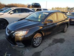 Salvage cars for sale at Windsor, NJ auction: 2016 Nissan Sentra S